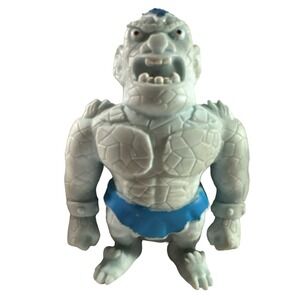 JA-RU Squish Stretch Monster Ice Soft Rubber Blue Figure Sand Filled